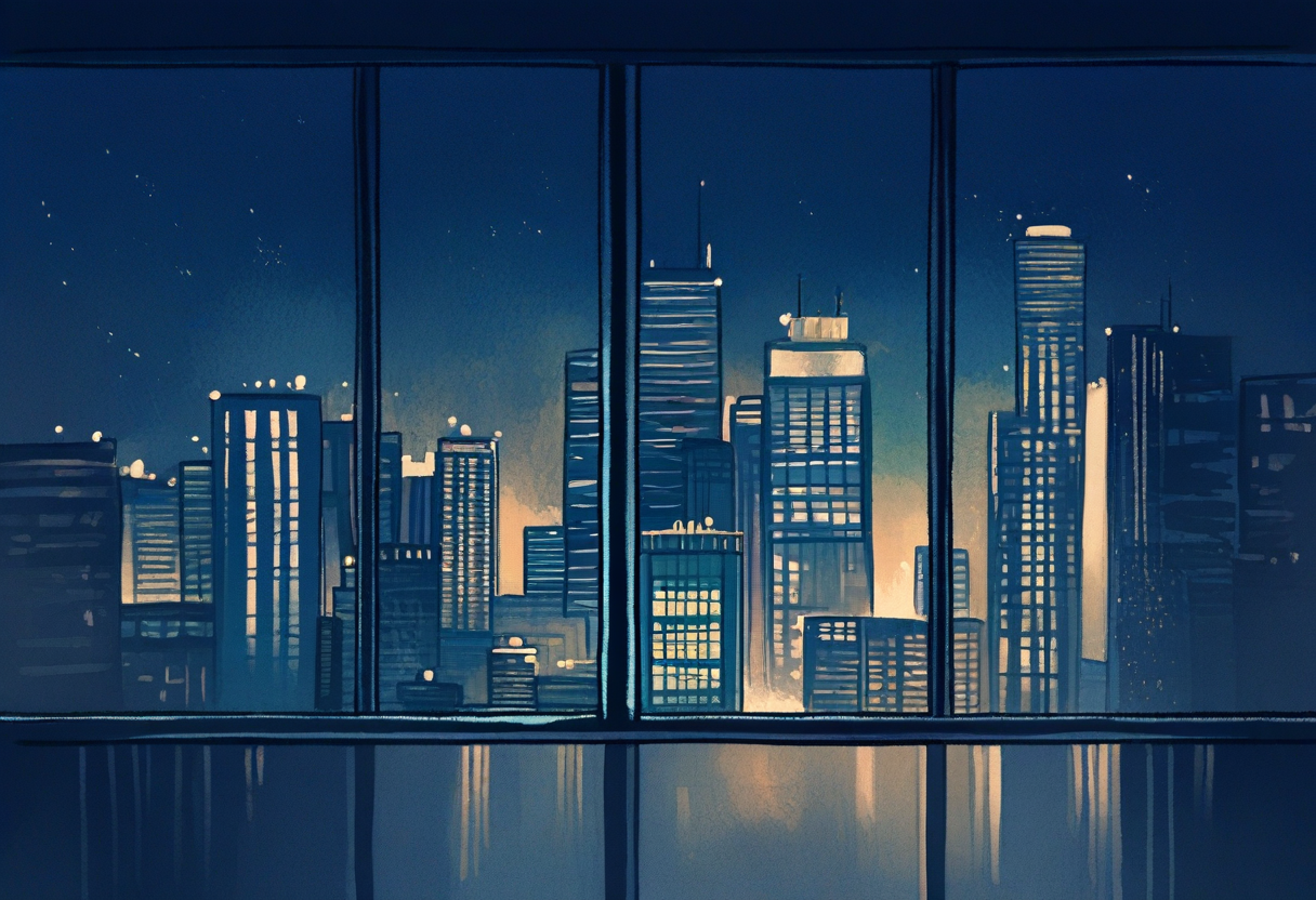 綺麗な夜景と新しい表現の記録