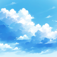 晴れ渡る福井の空と今日の予報