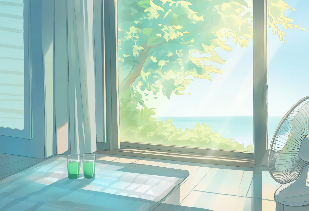 ずっと続く暑い夏とまろおにいちゃん